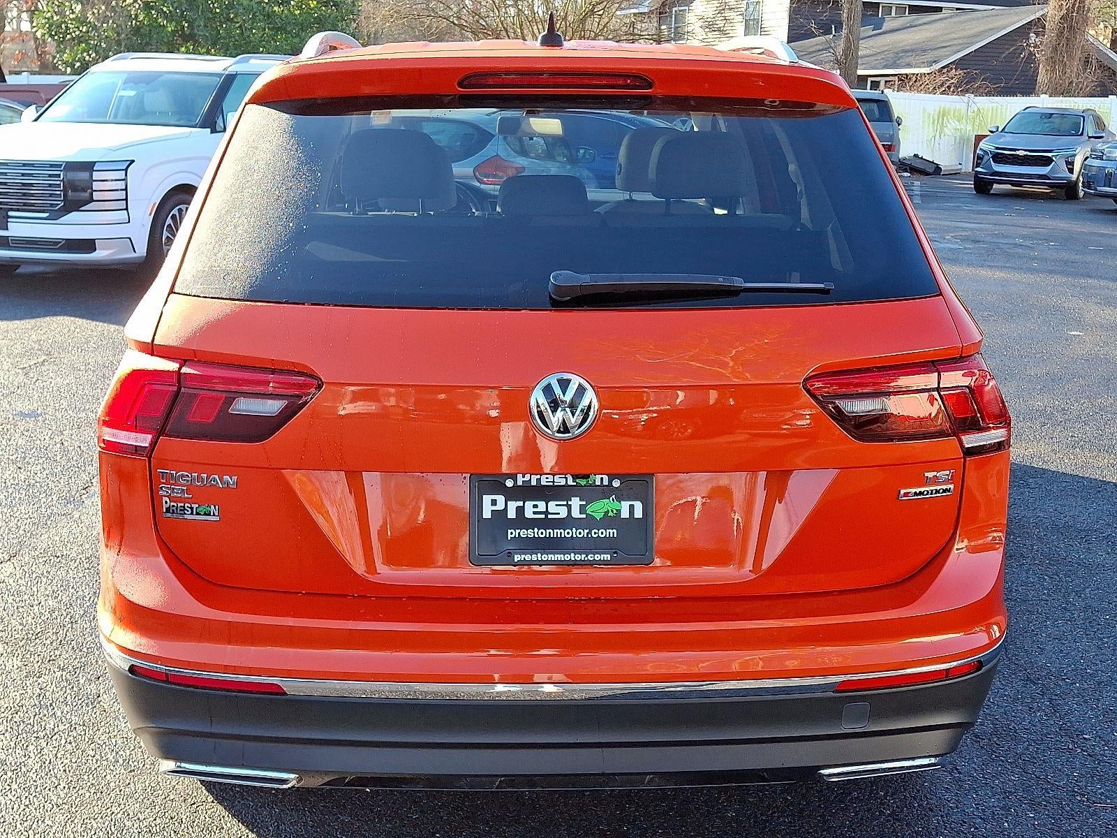 2018 Volkswagen Tiguan SEL