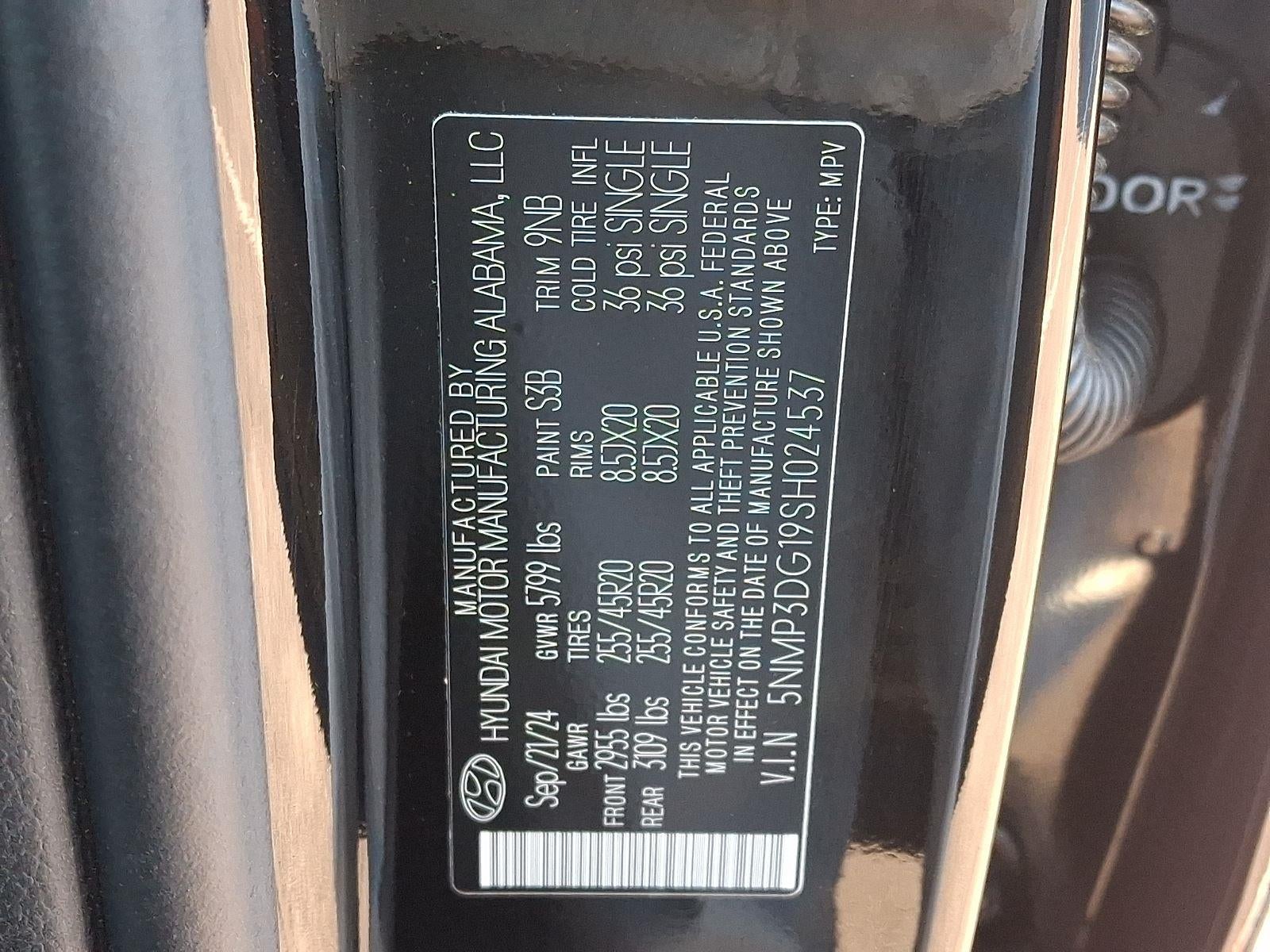 2025 Hyundai Santa Fe Hybrid Limited