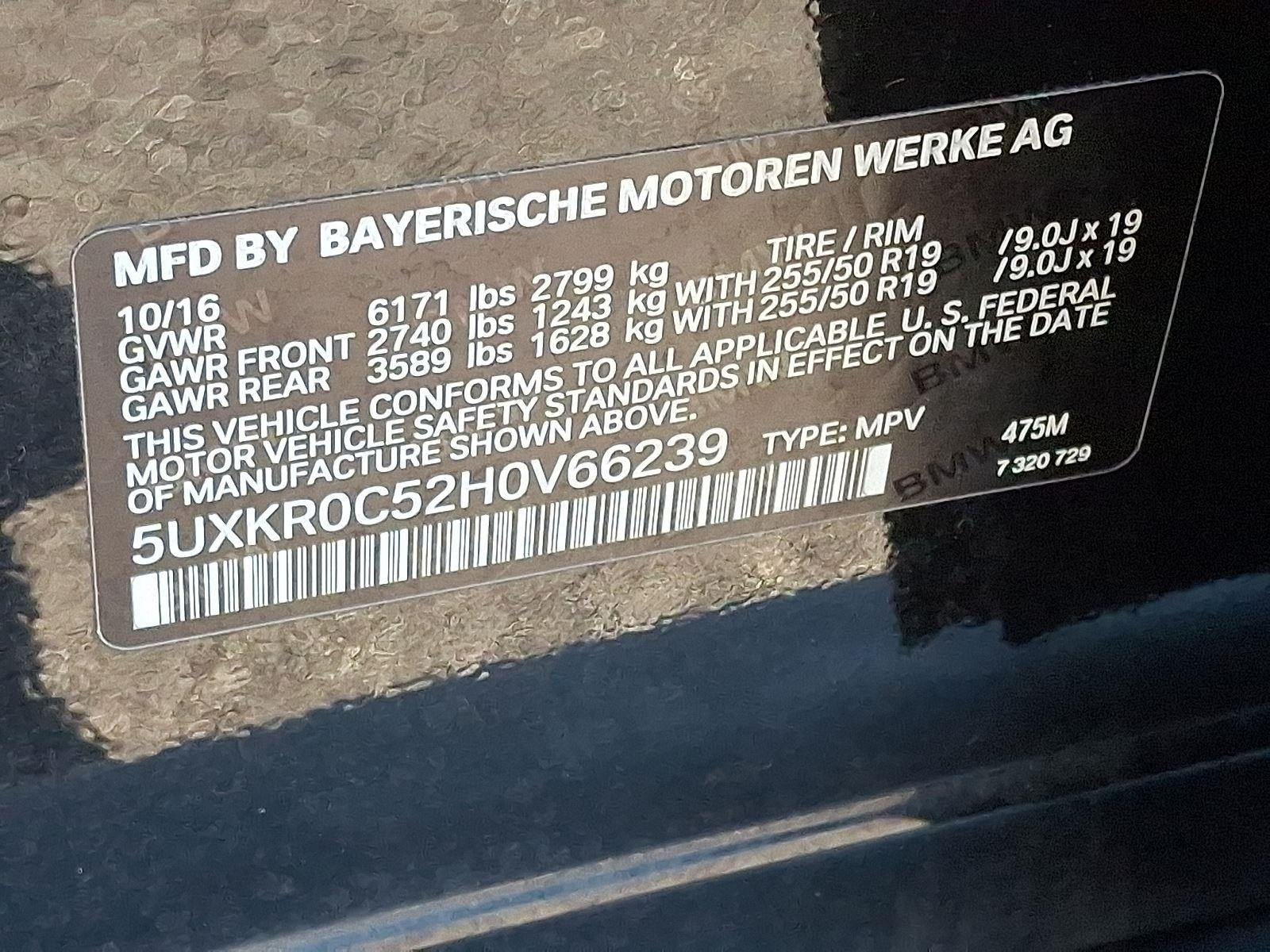 2017 BMW X5 xDrive35i