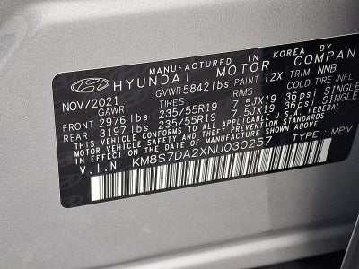 2022 Hyundai Santa Fe Plug-In Hybrid Limited