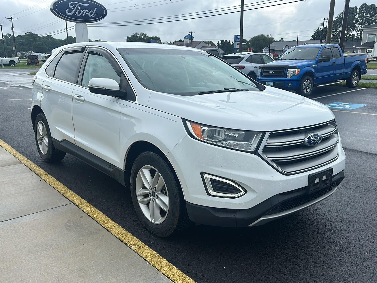 Used 2018 Ford Edge SEL with VIN 2FMPK4J80JBB66549 for sale in Georgetown, DE