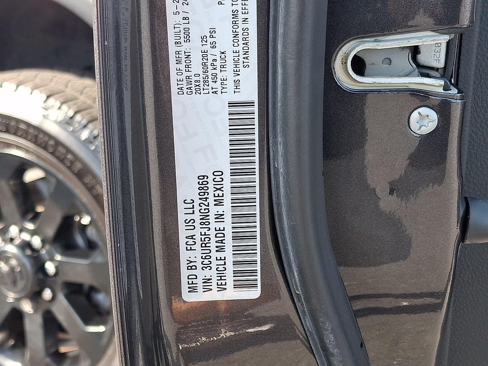 2022 RAM 2500 Laramie