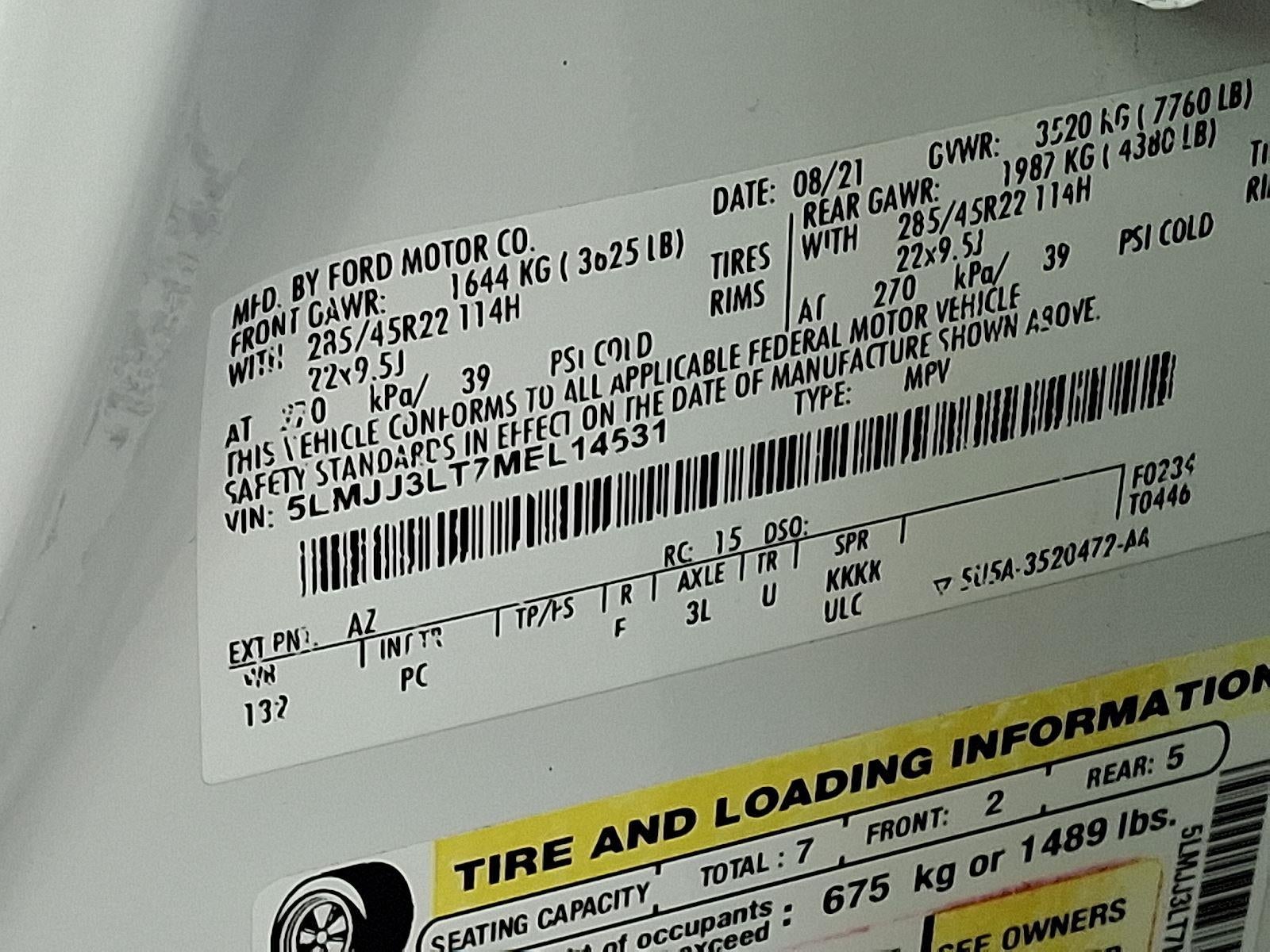 2021 Lincoln Navigator L Reserve