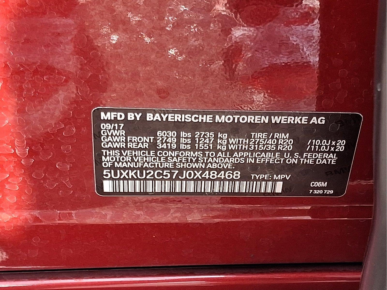 2018 BMW X6 xDrive35i