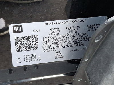 2025 Chevrolet Trax 2RS