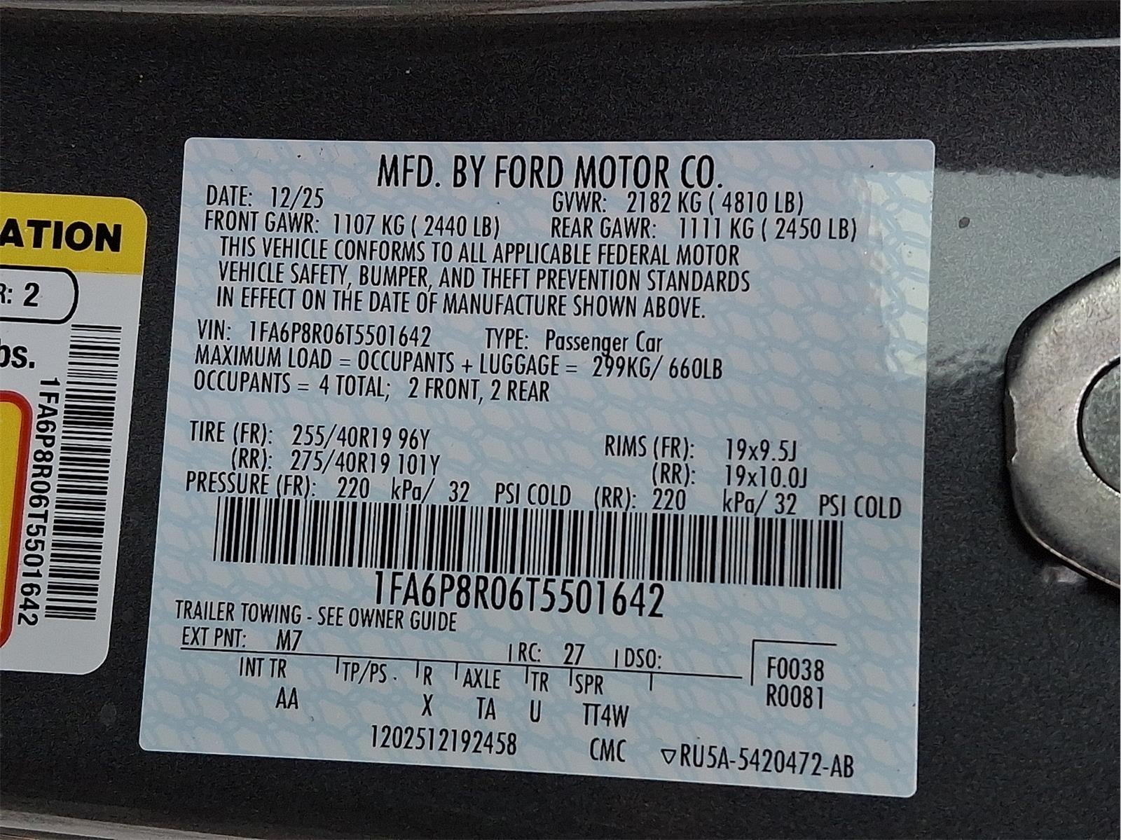 2026 Ford Mustang Dark Horse