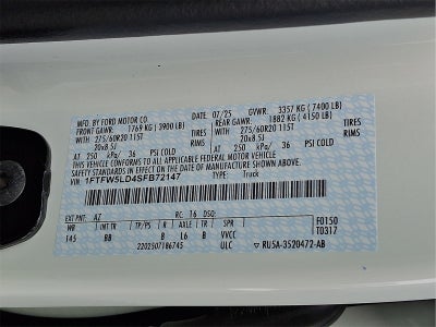 2025 Ford F-150 LARIAT