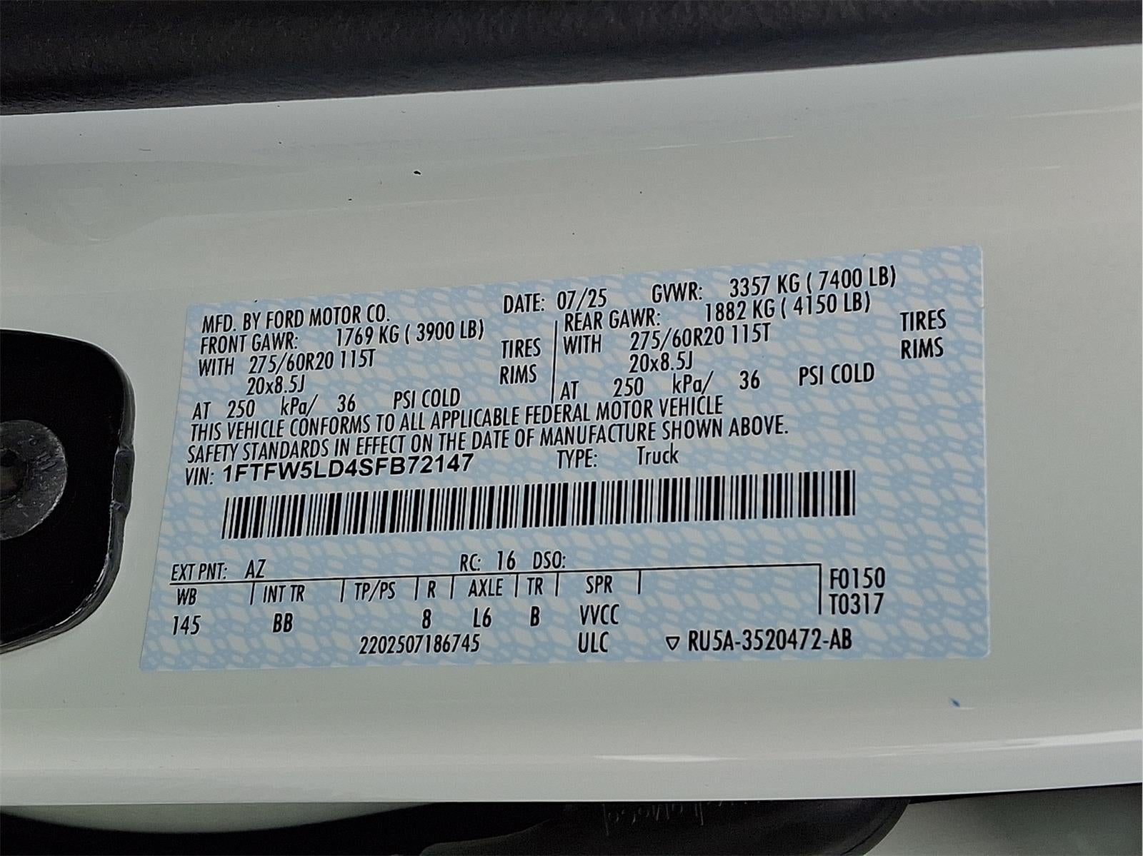 2025 Ford F-150 LARIAT