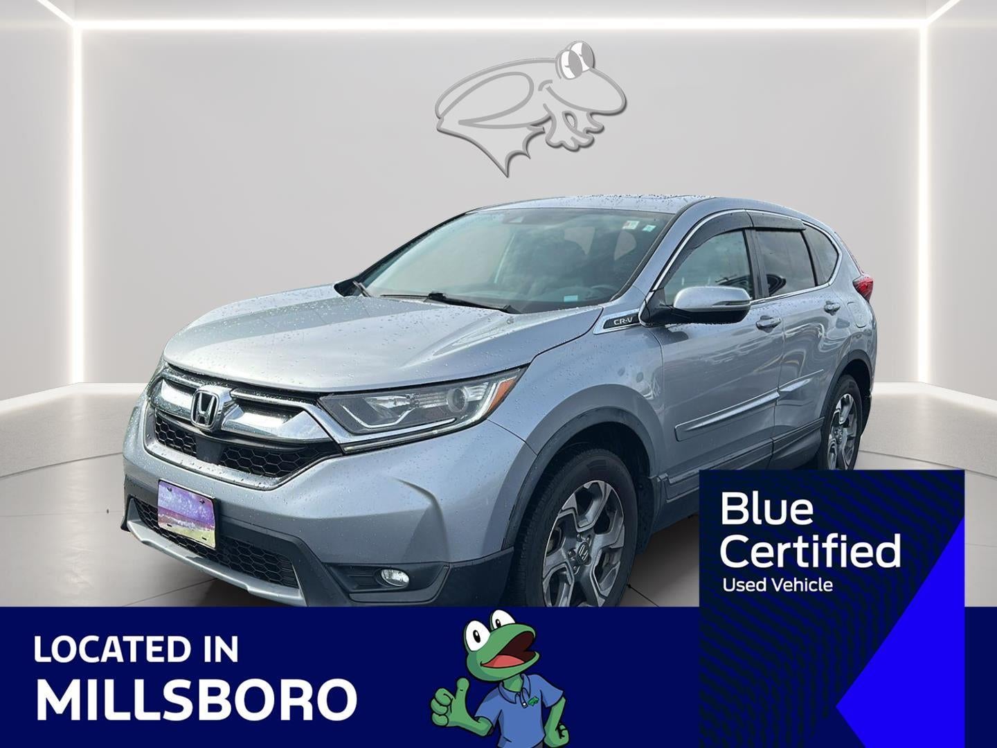 Certified 2018 Honda CR-V EX-L with VIN 2HKRW2H87JH669592 for sale in Georgetown, DE