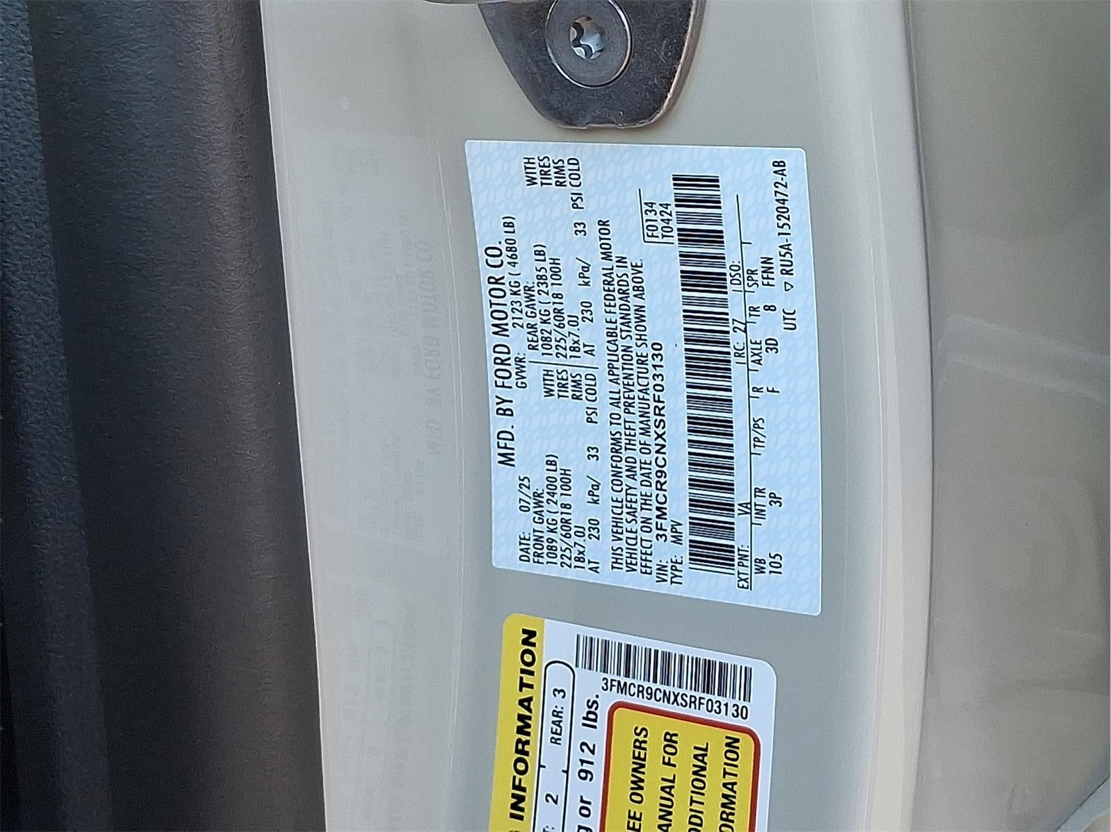 2025 Ford Bronco Sport Outer Banks