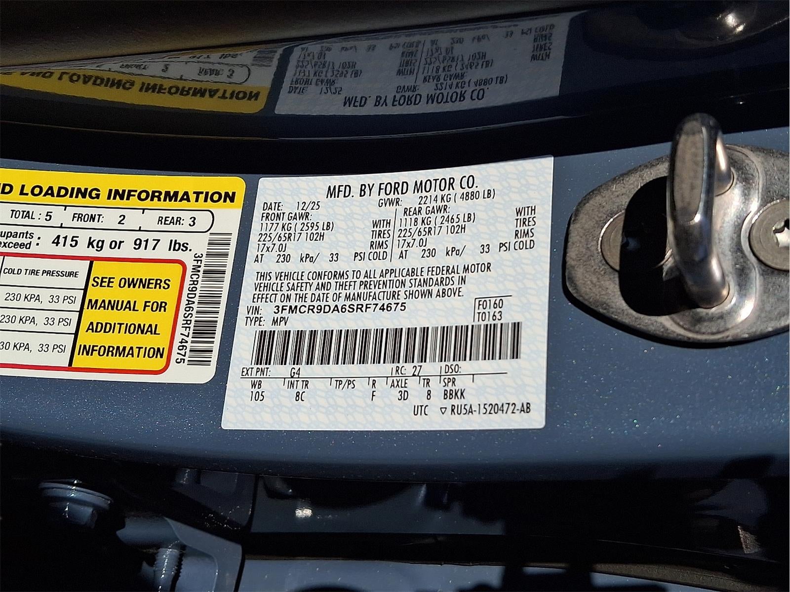 2025 Ford Bronco Sport Badlands