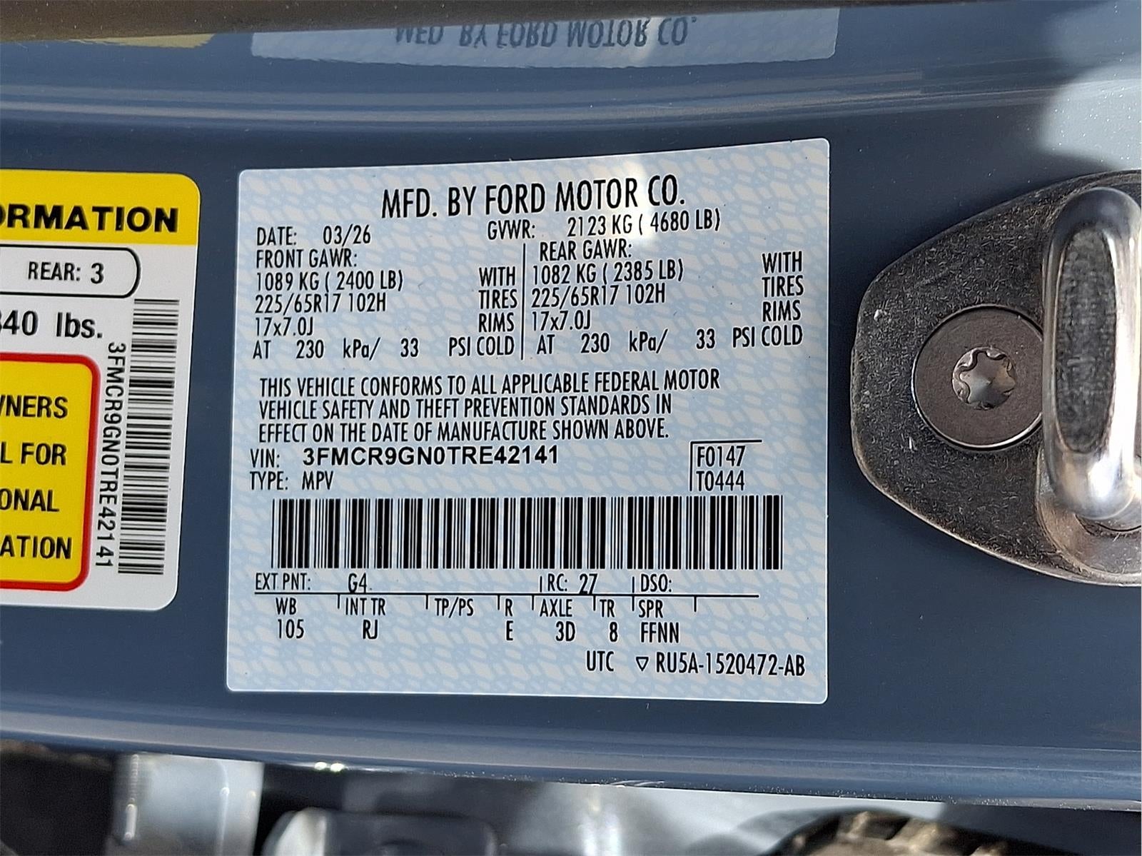 2026 Ford Bronco Sport Heritage