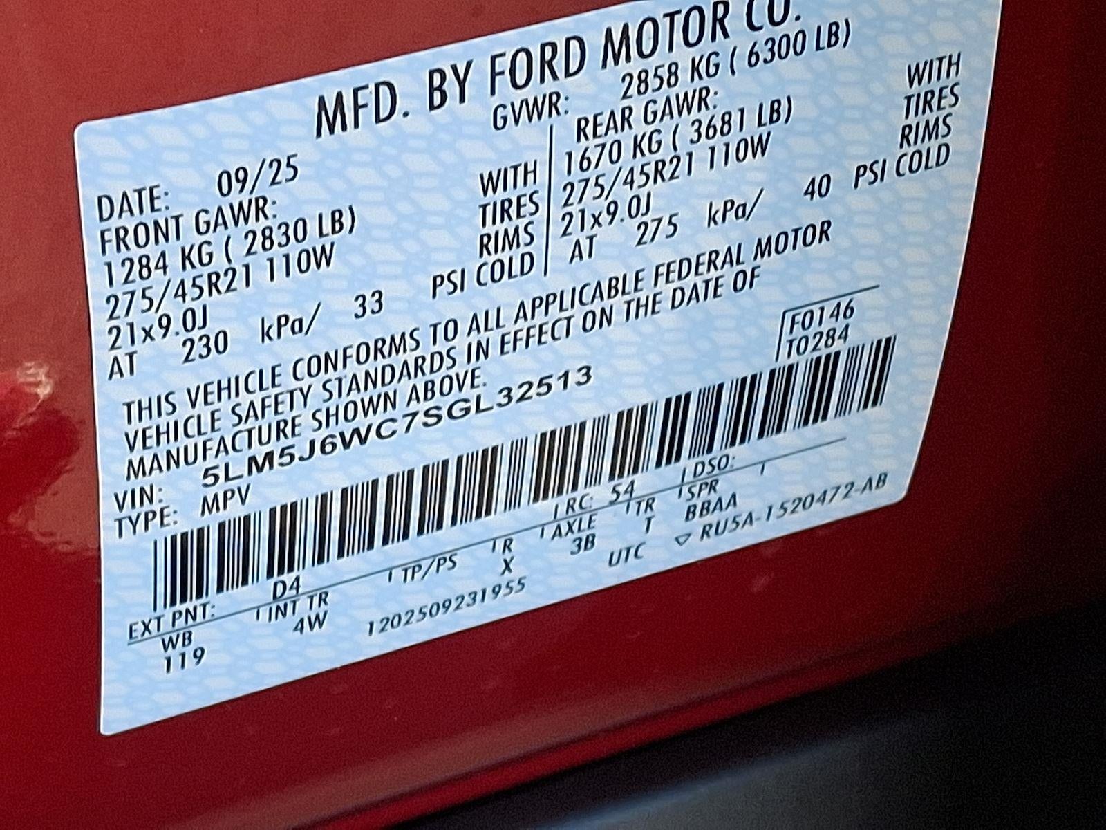 2025 Lincoln Aviator Premiere