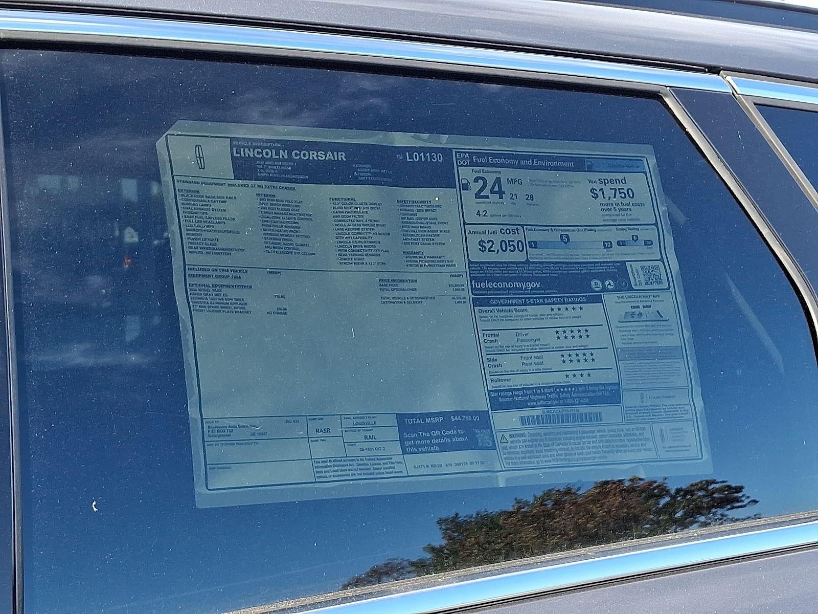 2026 Lincoln Corsair Premiere