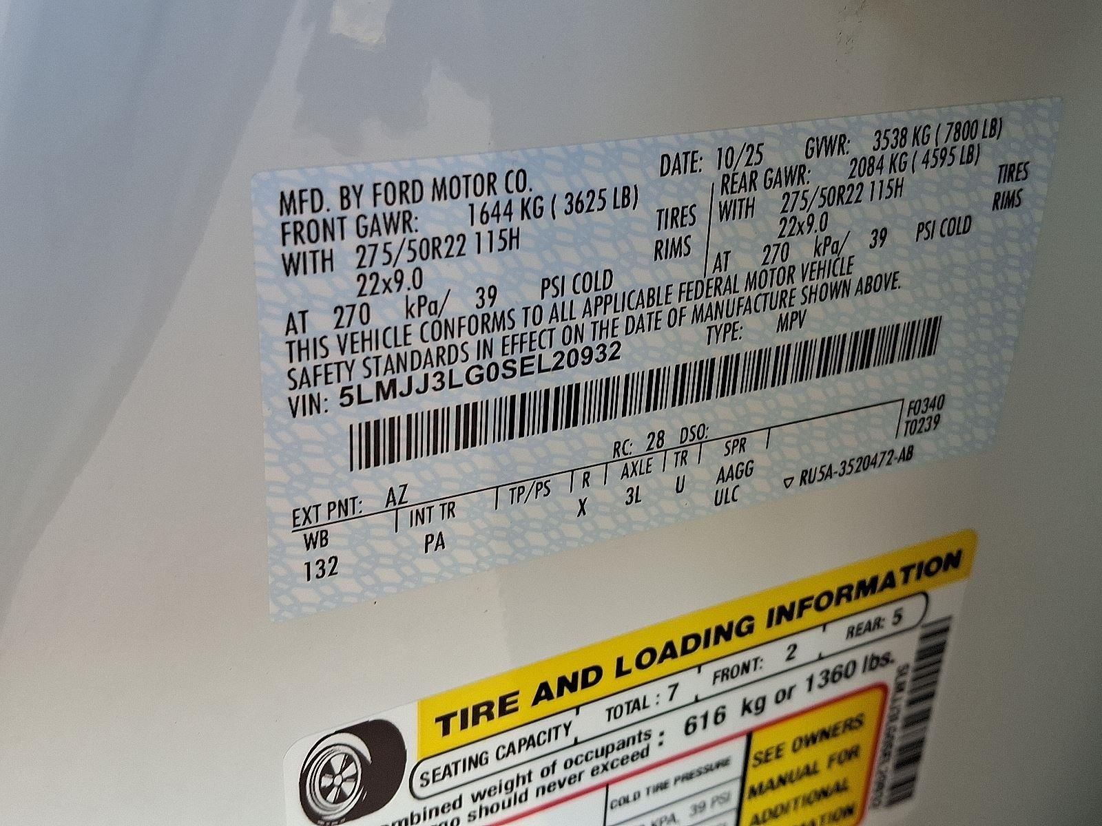 2025 Lincoln Navigator L Reserve