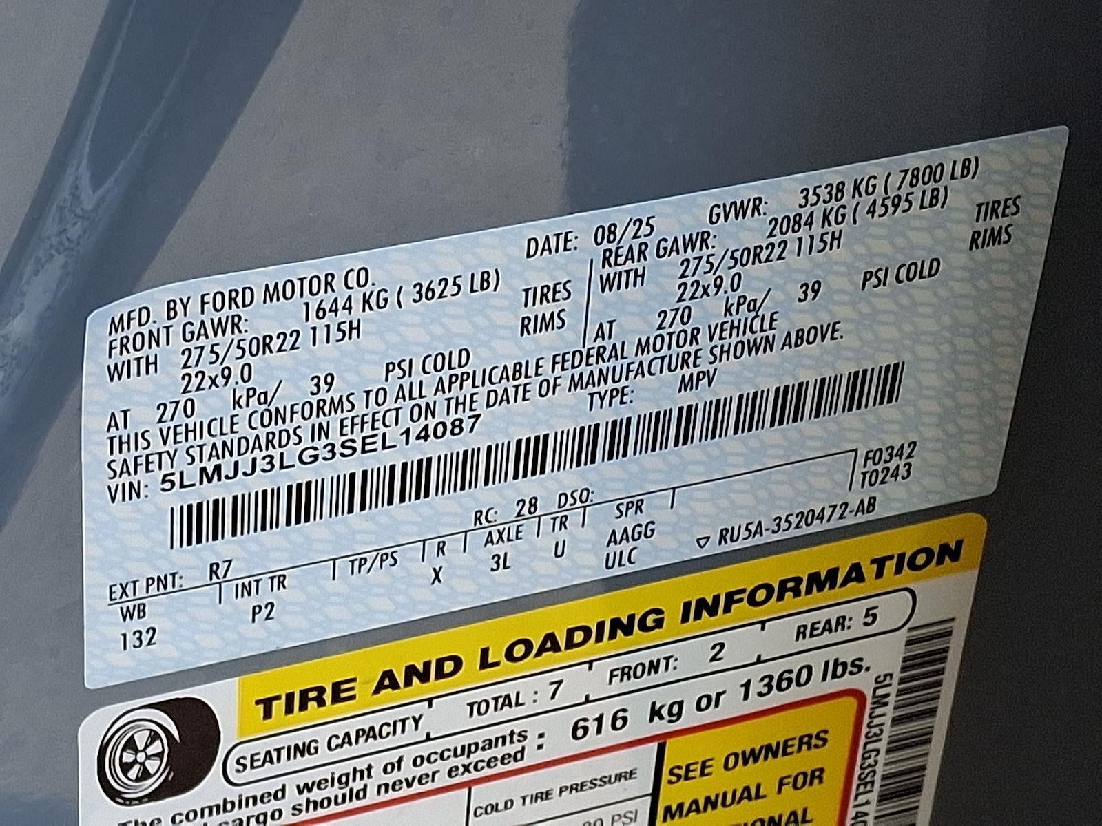 2025 Lincoln Navigator L Reserve