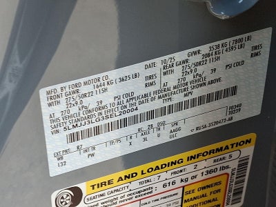 2025 Lincoln Navigator L Reserve