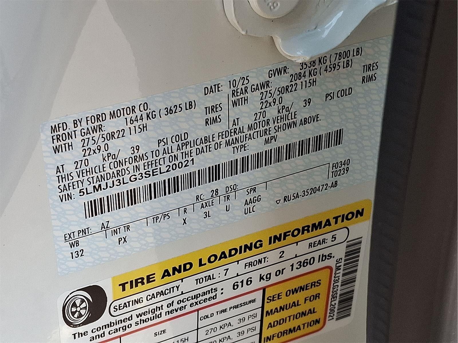 2025 Lincoln Navigator L Reserve