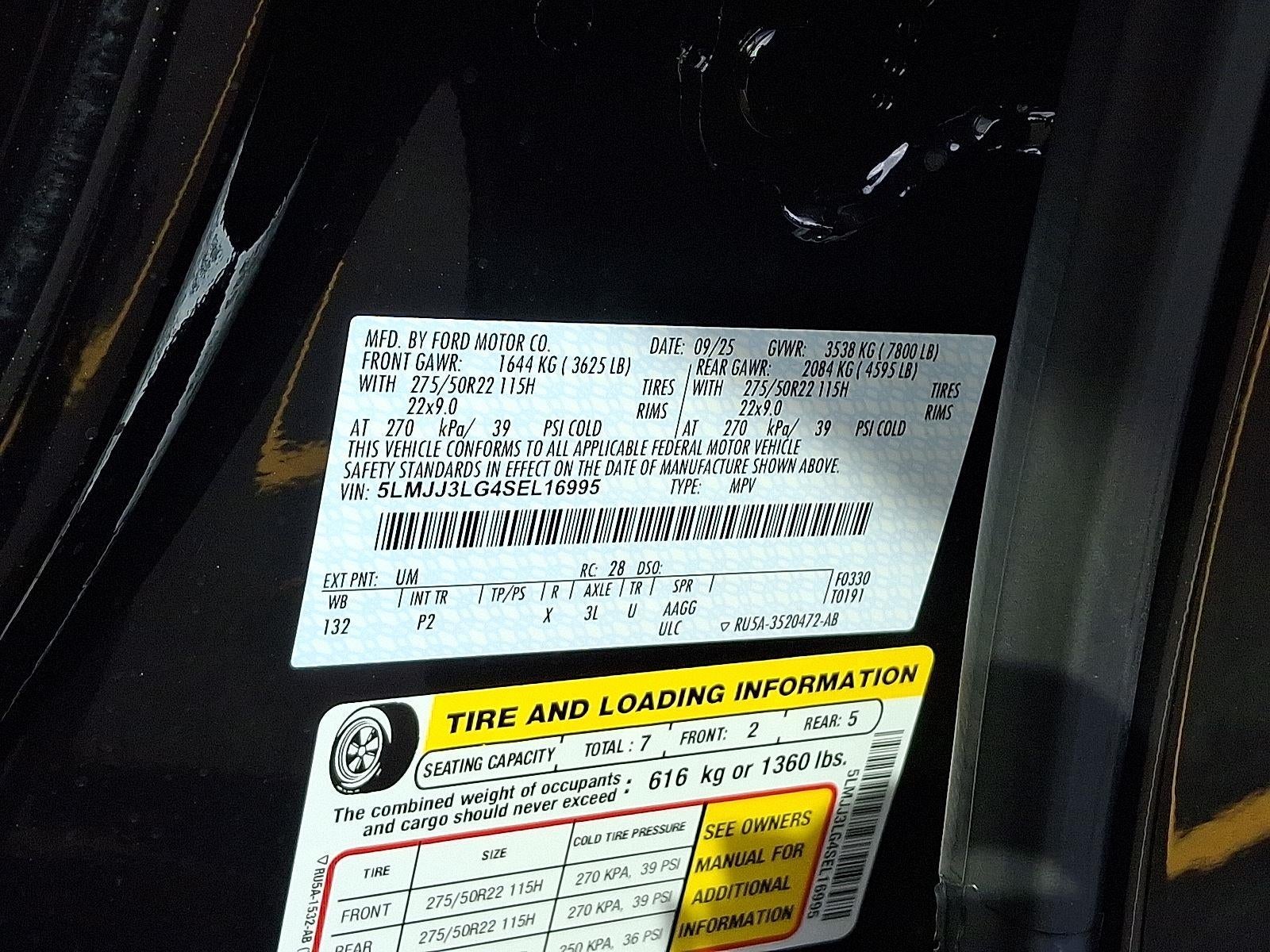 2025 Lincoln Navigator L Reserve