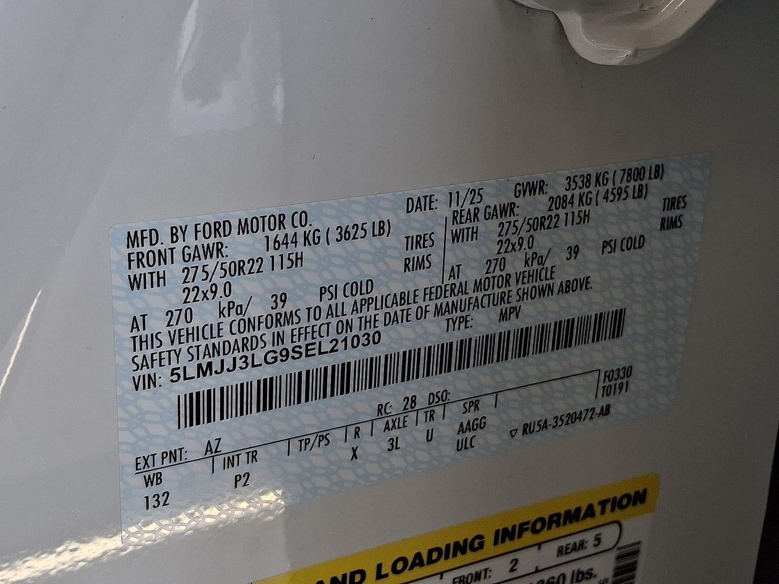 2025 Lincoln Navigator L Reserve