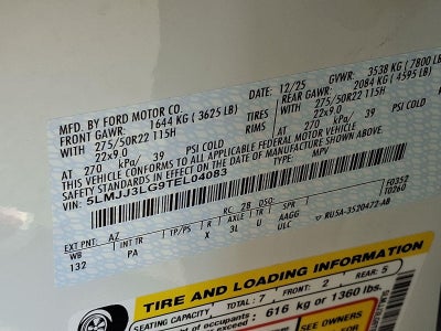 2026 Lincoln Navigator L Reserve