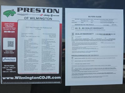 2023 Jeep Wrangler 4xe Rubicon