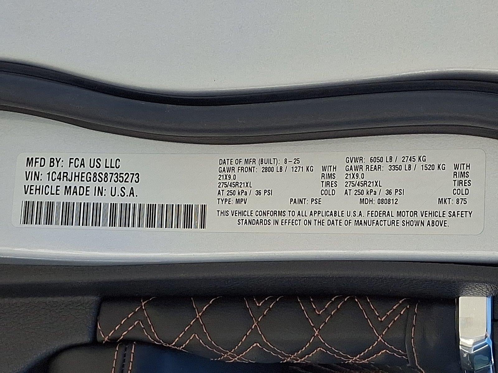 2025 Jeep Grand Cherokee Summit