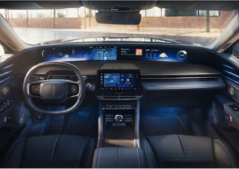 The panoramic display is shown in a 2026 Lincoln Nautilus® SUV. | Boulevard Lincoln in Millsboro DE