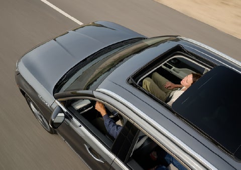 The available panoramic Vista Roof® of a 2027 Lincoln Aviator® SUV is open. | Boulevard Lincoln in Millsboro DE