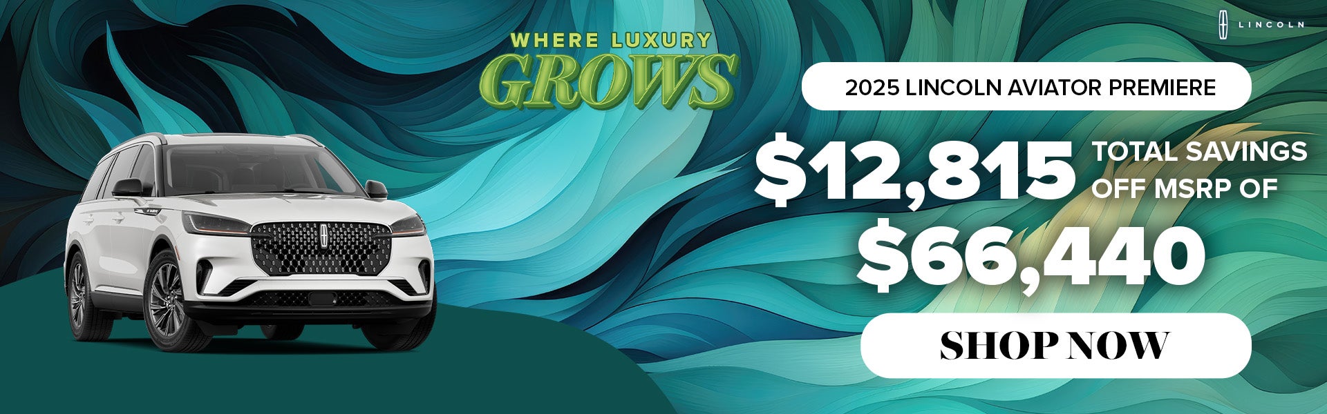 $12,815 off MSRP | 2025 Lincoln Aviator