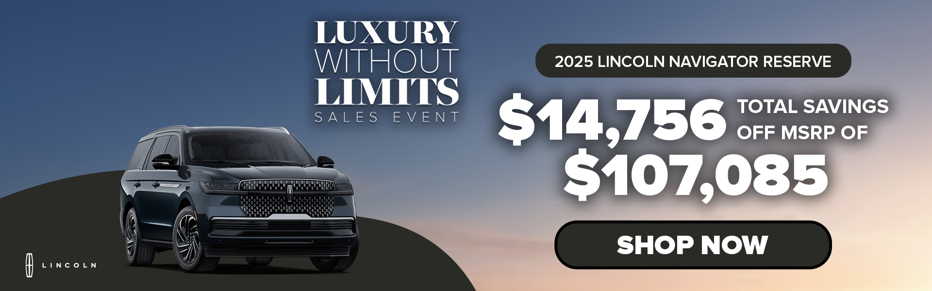 $14,756 off MSRP | 2025 Lincoln Navigator Reserve