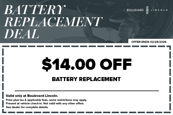 Battery Replacement Deal
