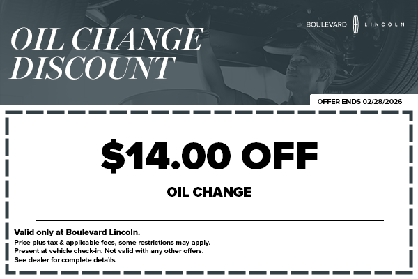 Oil Change Discount