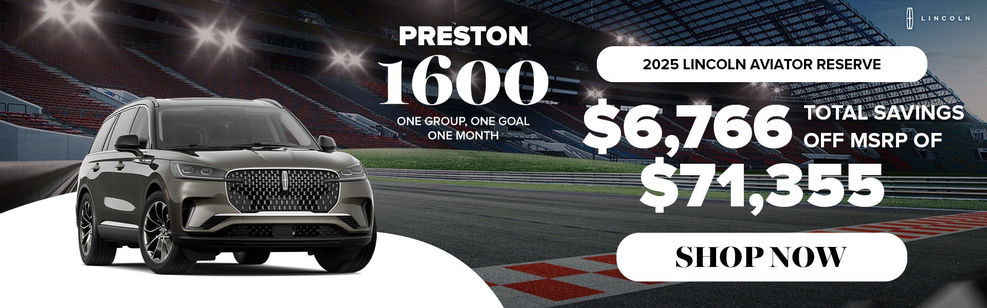 $6,766 off MSRP of $71,355 | 2025 Lincoln Aviator